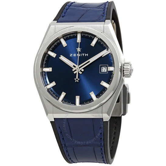 Zenith, Defy Classic Automatic Blue Dial Titanium Men's Watch