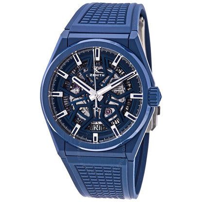 Zenith, DEFY Classic Automatic Blue Skeleton Dial Men's Watch