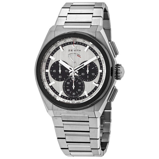 Zenith, Defy El Primero 21 Chronograph Automatic Silver Dial Titanium Men's Watch