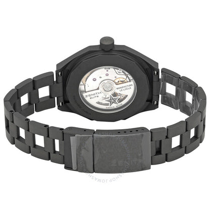 Zenith, Defy Revival Shadow Automatic Black Dial Men's Watch