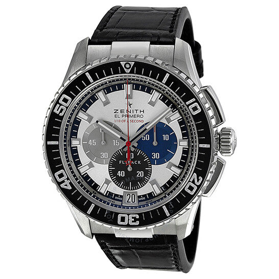 Zenith, El Primero Automatic Chronograph Silver Dial Men's Watch