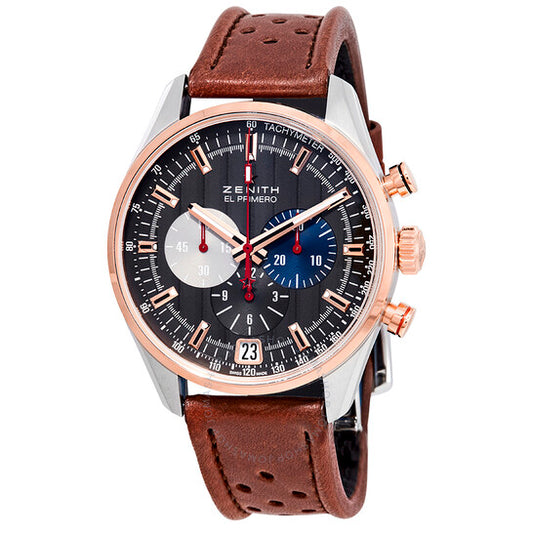 Zenith, El Primero Chronograph Automatic Grey Dial Men's Watch