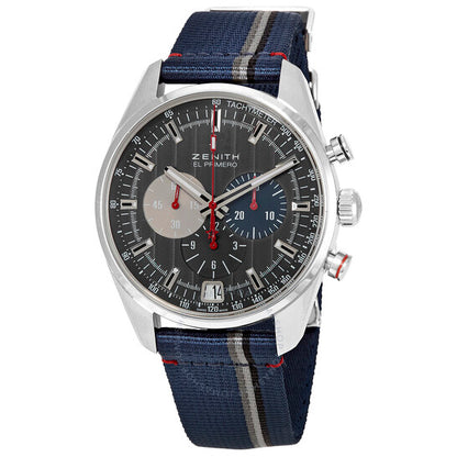 Zenith, El Primero Chronograph Automatic Grey Dial Men's Watch