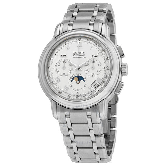 Zenith, El Primero Chronograph Automatic Silver Dial Men's Watch