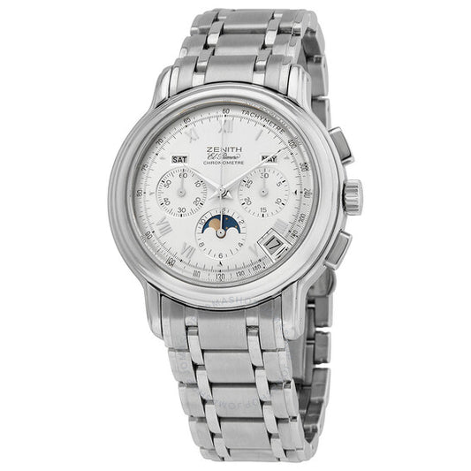 Zenith, El Primero Chronograph Automatic Silver Dial Men's Watch