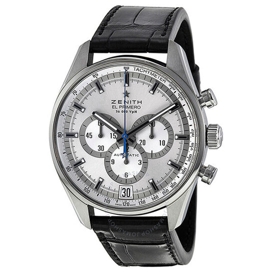 Zenith, El Primero Chronograph Automatic Silver Dial Men's Watch