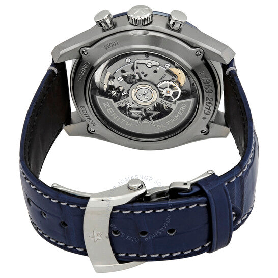 Zenith, El Primero Chronograph Automatic Skeleton Dial Men's Watch