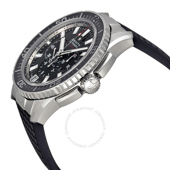 Zenith, El Primero Flyback Automatic Black Dial Men's Watch