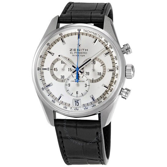 Zenith, El Primero Silver Chronograph Dial Men's Watch 03204040001C496