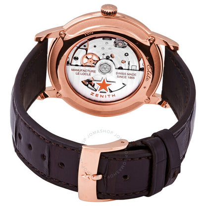 Zenith, Elite 6150 Automatic 18kt Rose Gold Men's Watch