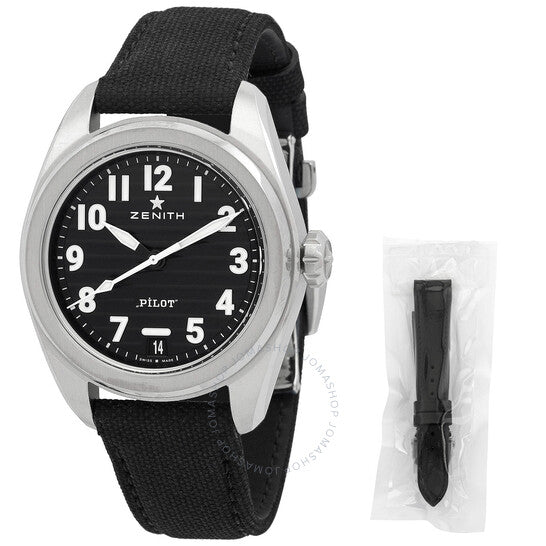 Zenith, Pilot Automatic Black Dial Men's Watch