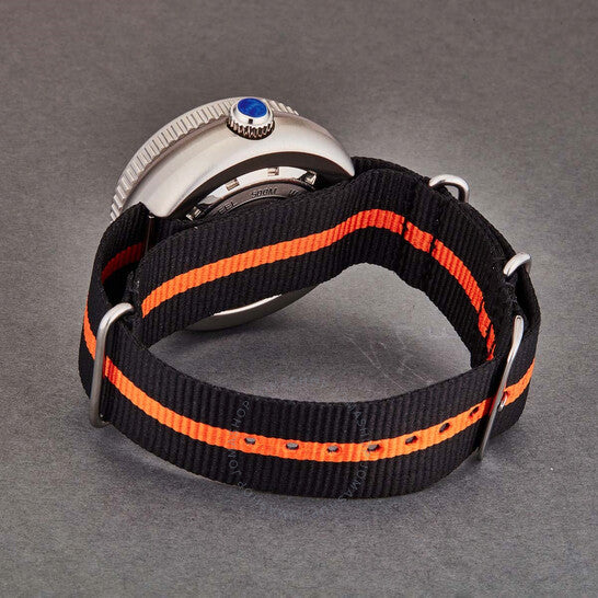 Zeno, Deep Diver Automatic Orange Dial Men's Watch