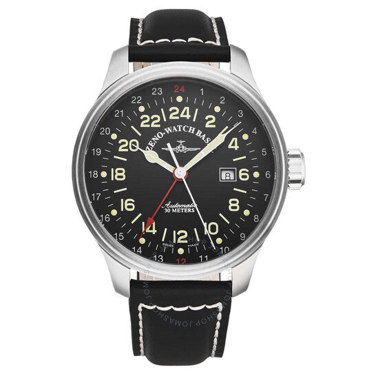 Zeno, OS Pilot Automatic Black Dial Men's Watch